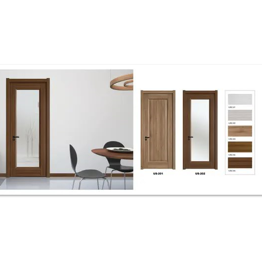 Wooden Glass Door